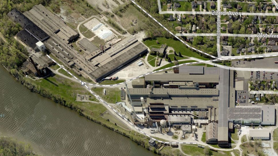 Industrial History Pilkington Glass' Ottawa, IL, Location