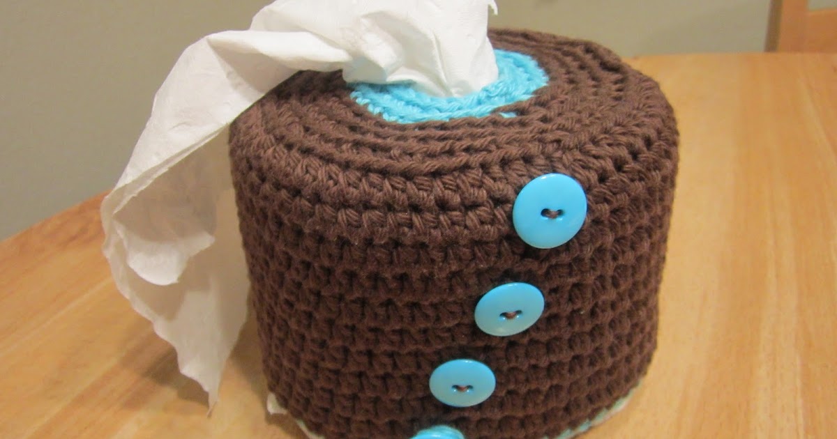 The Crochet Mommy DIY Crochet Toilet Paper Cover