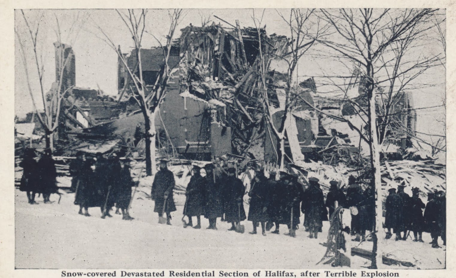 The Halifax Explosion, Halifax, Nova Scotia, December 6, 1917 Cape
