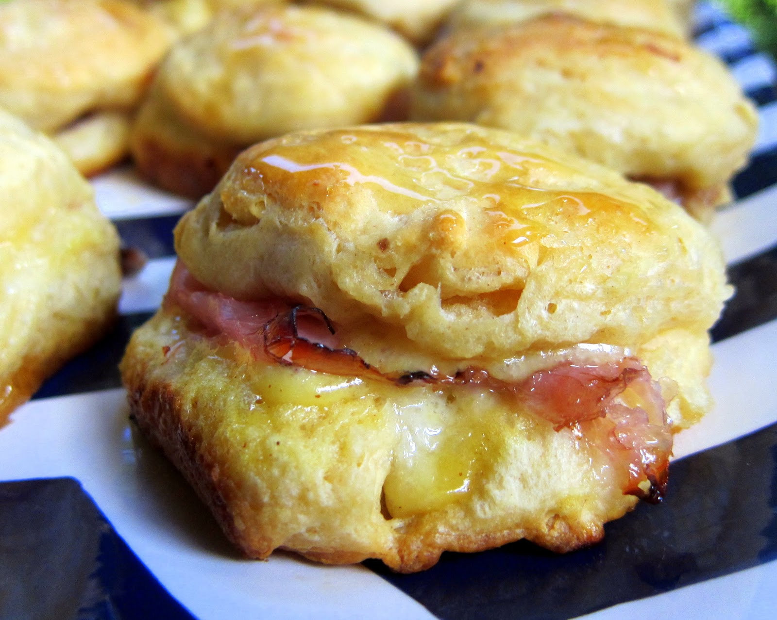 Honey Ham Biscuit Sliders Football Friday