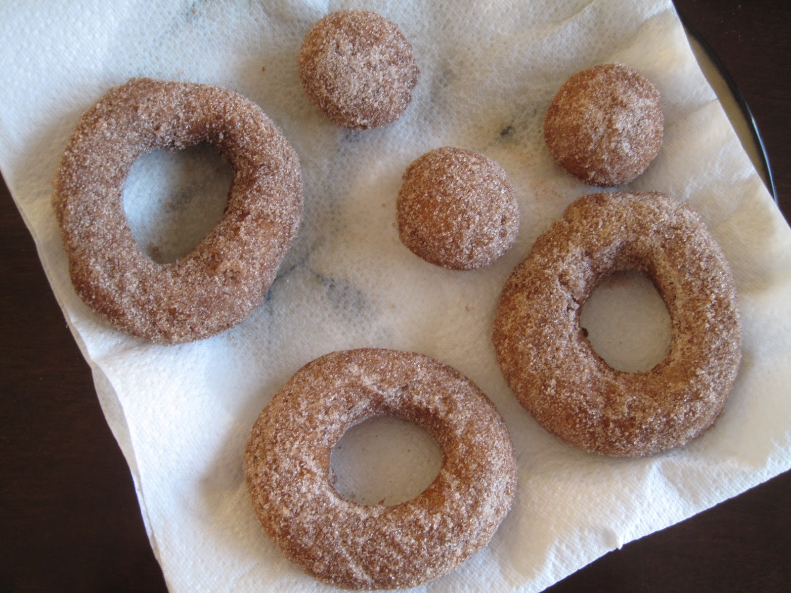 Vintage Kitchen Recipes Cinnamon Sugar Cake Doughnuts