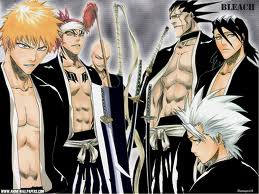 Bonecos Anime - Saga Bleach - 9 Personagens - Bases