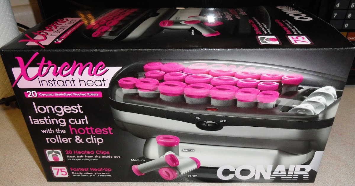 Elemental Styles Conair Instant Heat Hot Roller Review + GIVEAWAY