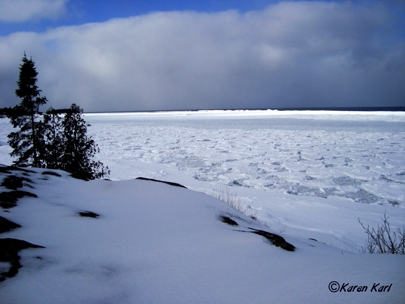 Copper Harbor Snowfall at Sherryl Major blog