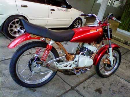 Modifikasi Motor RX King Terbaru (Airbrush & Drag ...