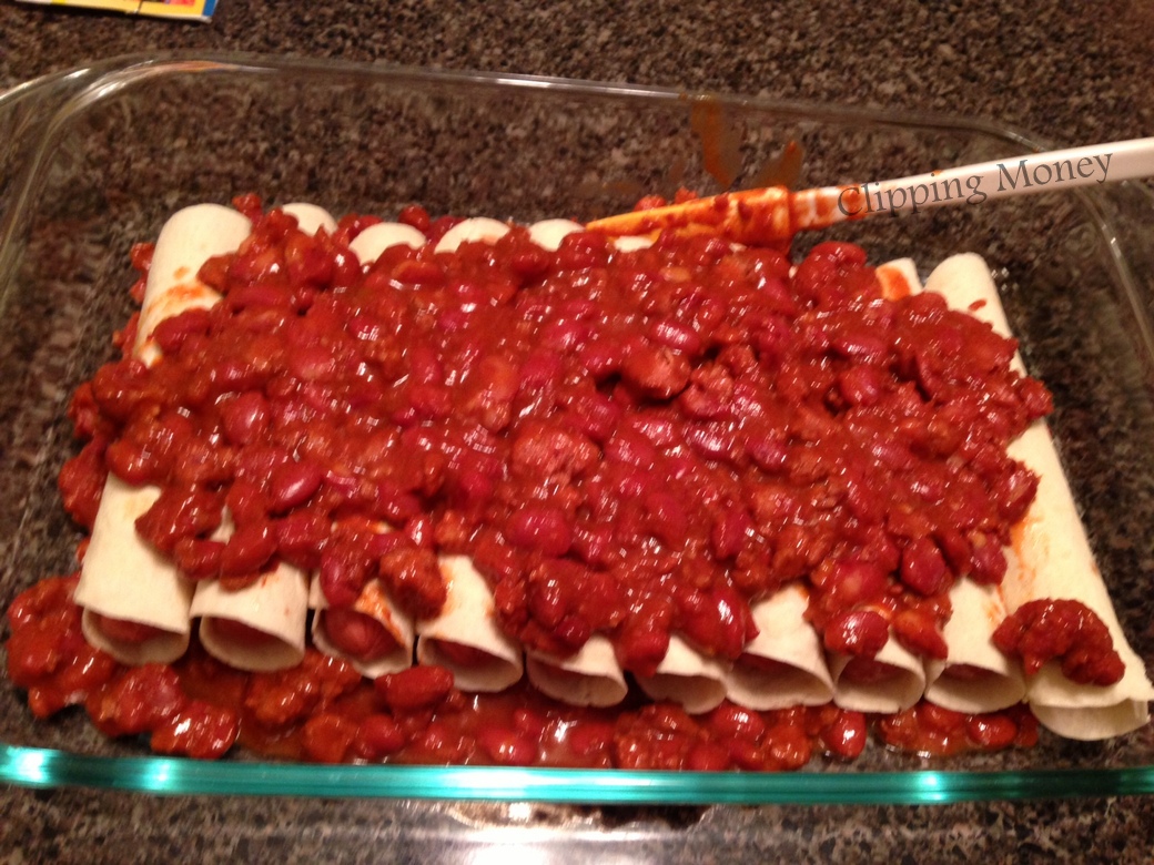 Clipping Money Chili Dog Casserole