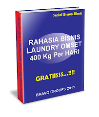 RAHASIA LAUNDRY OMSET 400 Kg / HARI