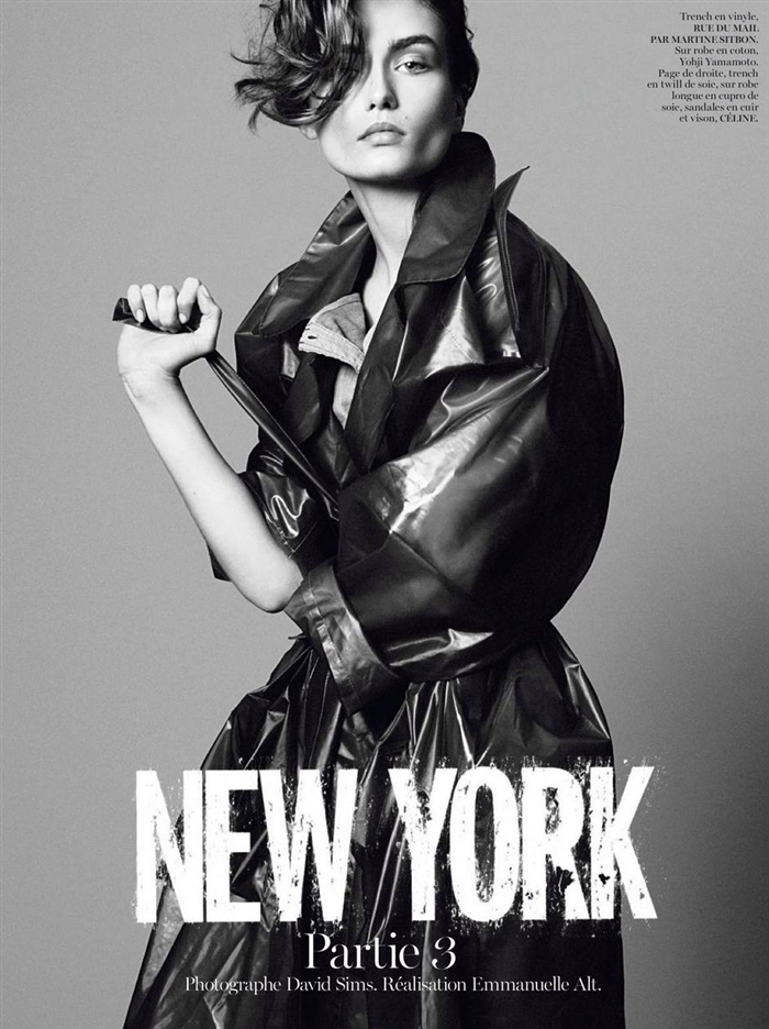 Cool Chic Style Fashion NEW YORK Vogue Paris February 2013.