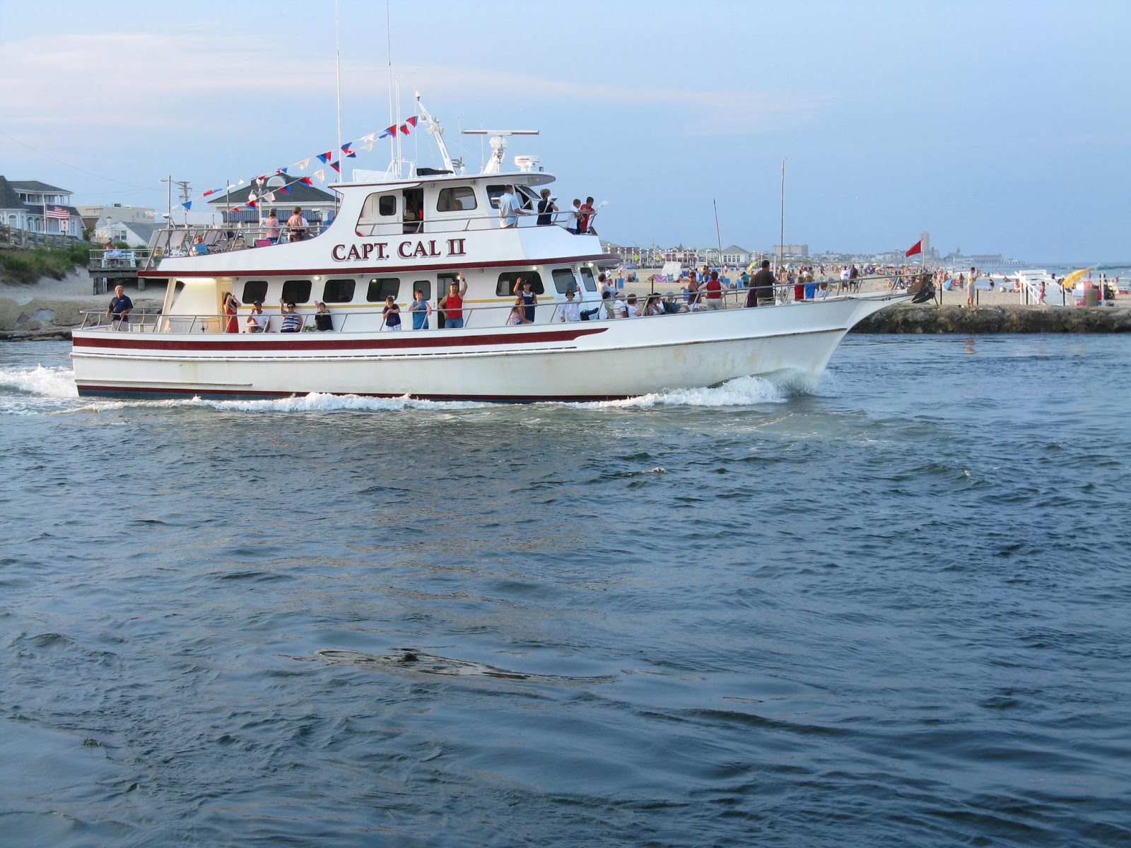 Capt Cal Party Boat Belmar Black fish report 12712 BASS BARN
