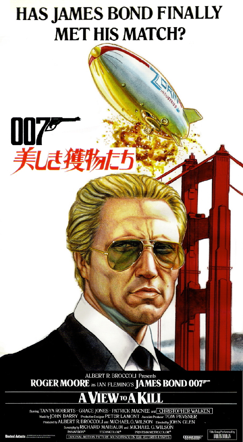 Patart Roger Moore As James Bond 007 Quot A View To A Kill Quot