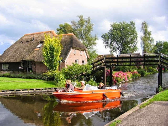 Giethoorn, un pueblo sin carreteras