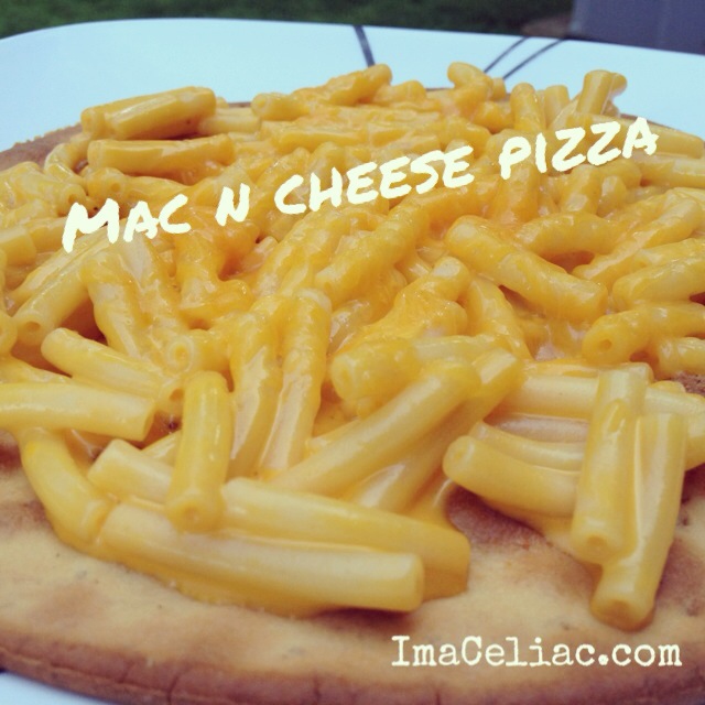Mac n Cheese Pizza I'm A Celiac