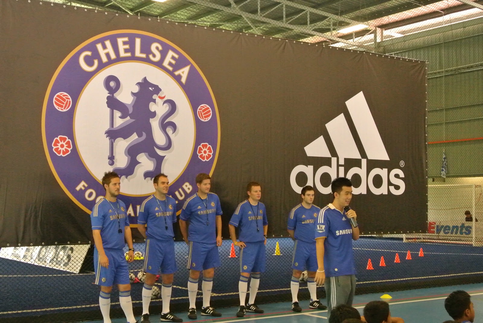 HOPE worldwide Malaysia HOPE children at Chelsea Youth Football Clinic