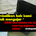 Netbook bukanlah hadiah Hari Guru bagi kami.. Kembalikan hak mengajar !