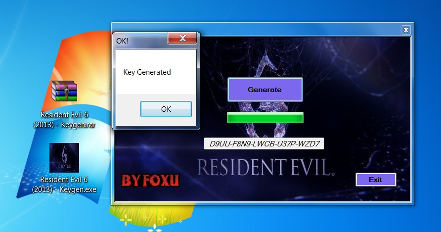 Cd Key Resident Evil 6 Razor 1911 Keygen