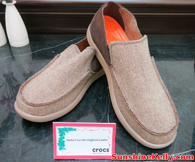 Crocs Fall / Holiday 2013 Collection, crocs shoes, crocs, comfortable stylish shoes, shoes fashion show, Santa Cruz Herringbone Loafer 