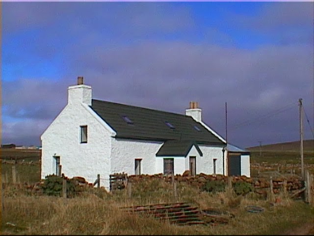 Dale Cottege, Shetland-szigetek, Skócia