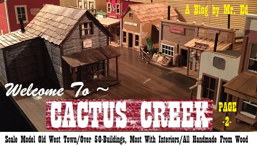 My Scale Model Old West Town Page-2