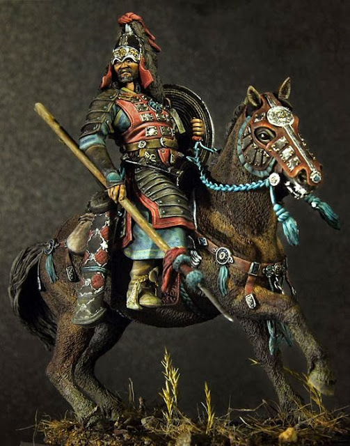 Novedades de Pegaso Models Mongolian+Horseman,+XIII+Century+(1)