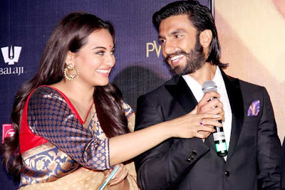 Sonakshi Sinha & Ranveer Singh at 'Lootera' Audio release event