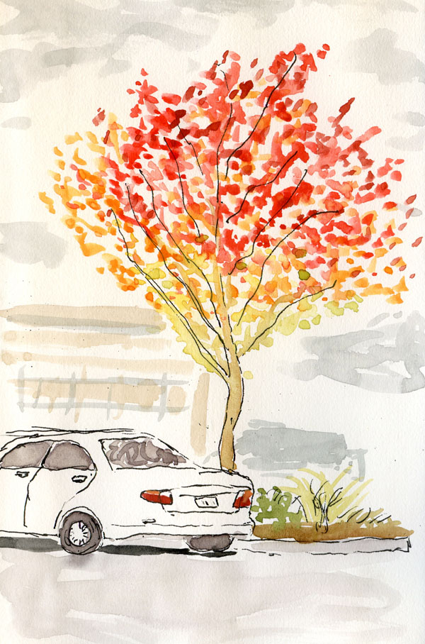Fueled by Clouds & Coffee: Review: Hahnemühle Watercolor Sketchbook