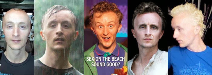 mens curly hair style