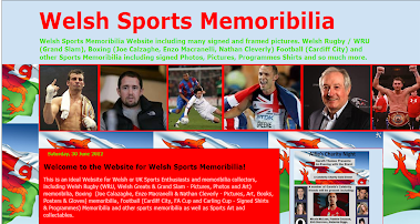 Welsh Sports Memorabilia / Memoribilia