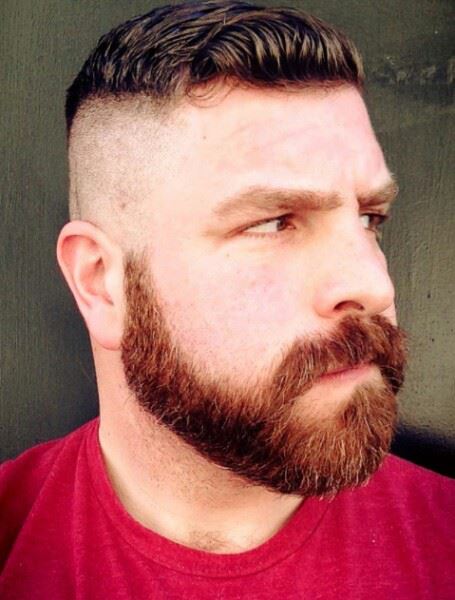 Military Haircuts Undercut Hairstyle With A Beard