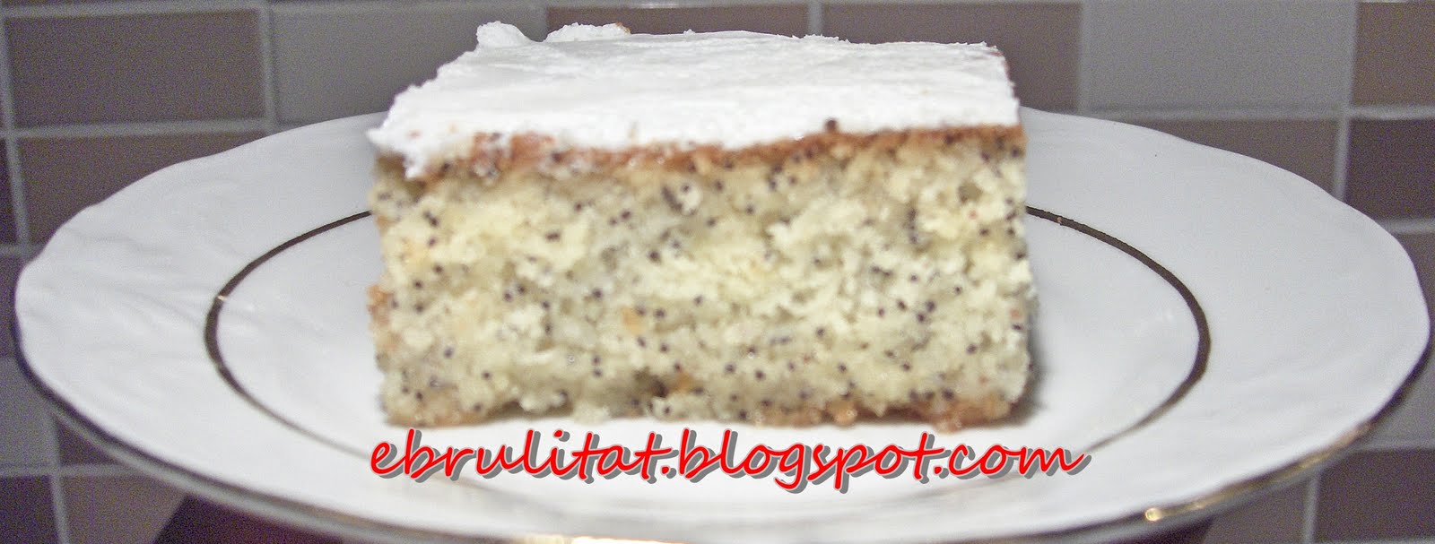 Haşhaşlı Pasta Ebrulitatlar