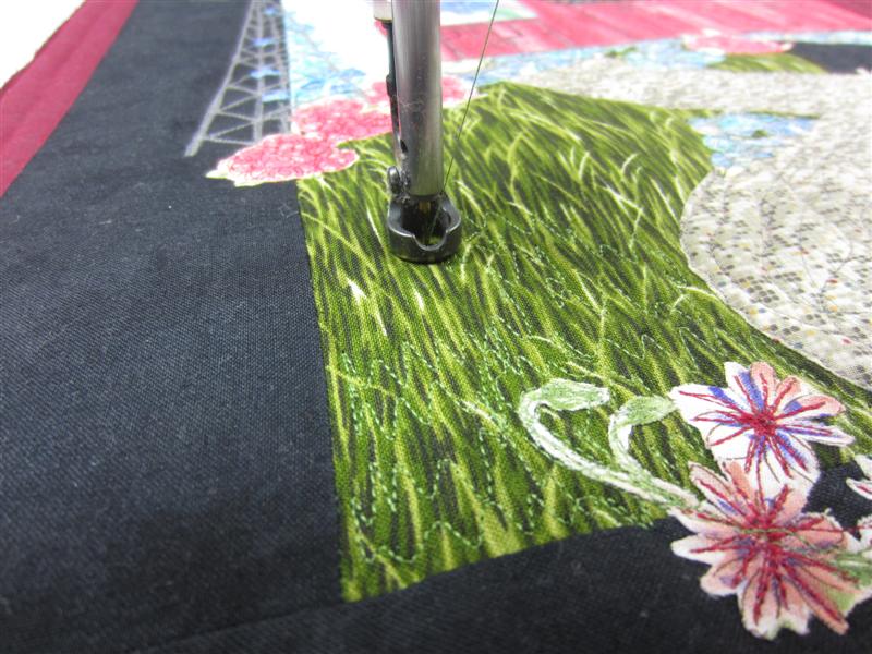 The Morning Glories on the windmill are really tiny too --- smaller title=
