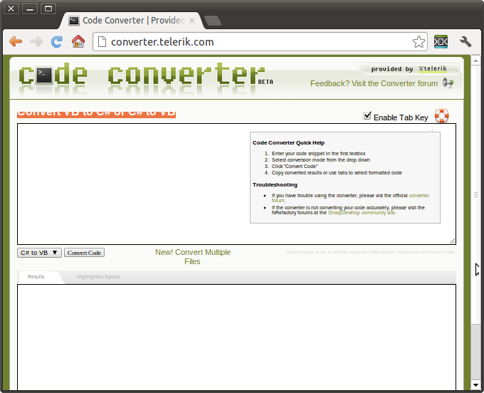 C# To Vb Conversion Tool