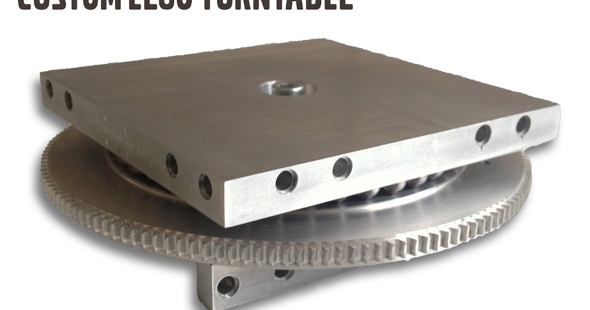 Custom Aluminium Turntable JaapTechnic