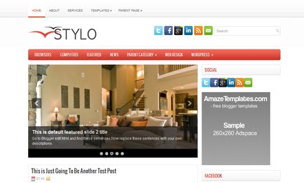Business Solutions Blogger Template