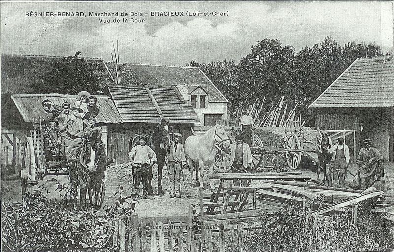 COMMERCANTS A BRACIEUX AU DEBUT DU XXe