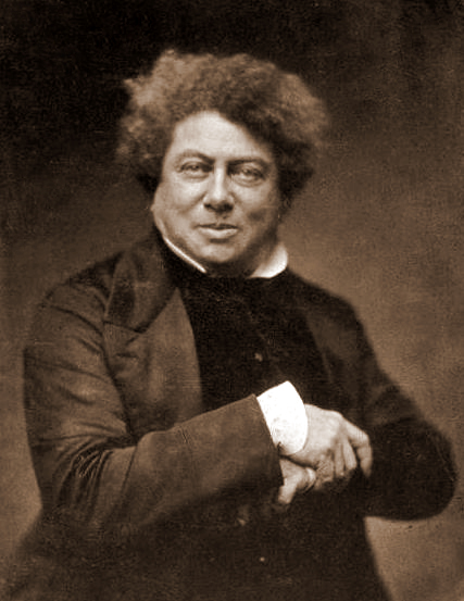 Stunning Image of Alexandre Dumas in 1855 