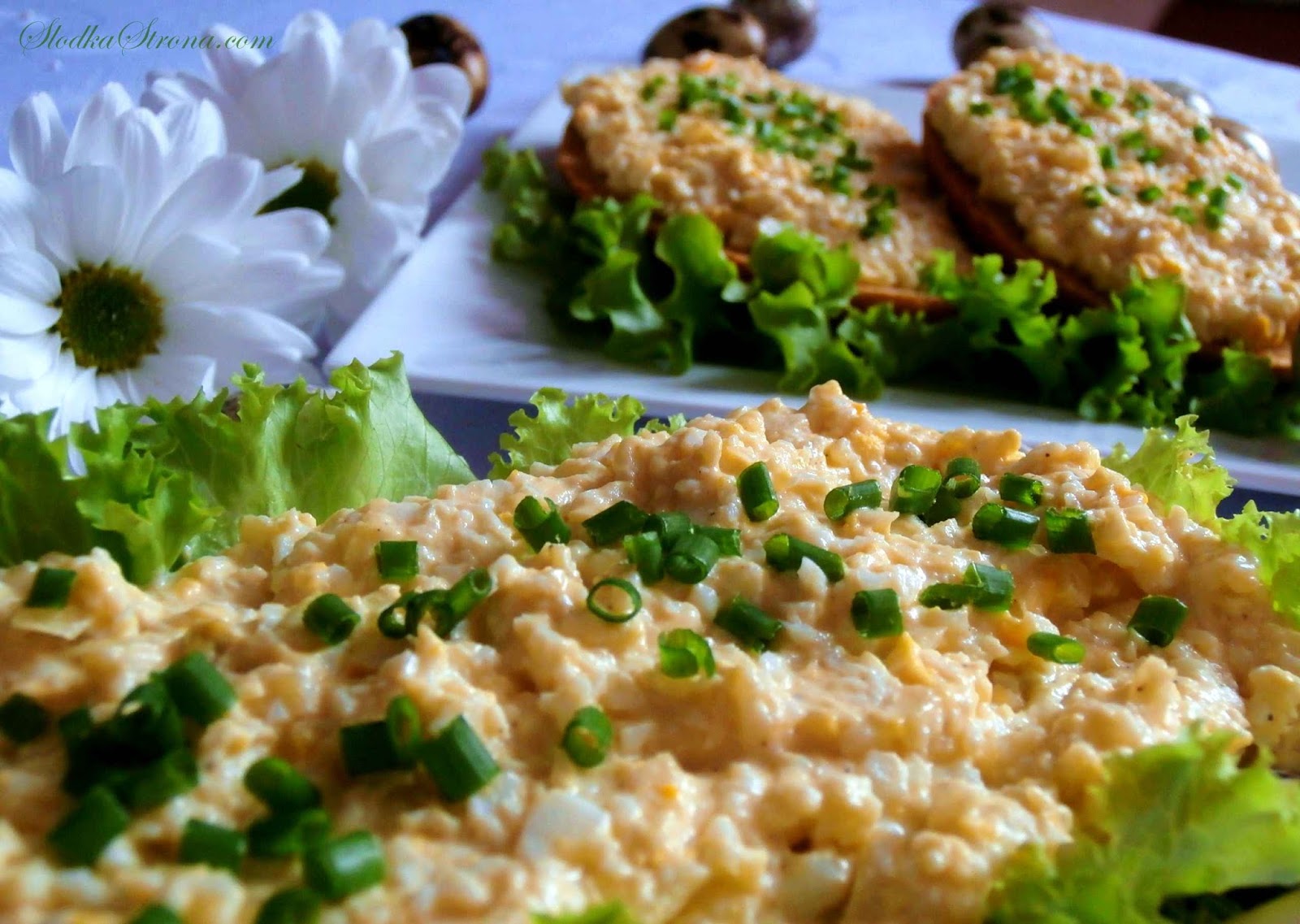 Słodka Strona Pasta Jajeczna