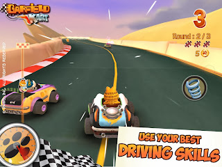 Garfield Kart Android Game ,