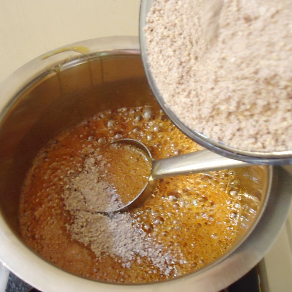 ragi laddu recipe using jaggery (finger millet flour Balls) Swasthi's