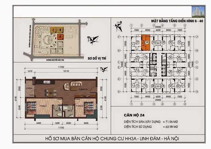 Sơ đồ thiết kế tòa chung cư HH3 Linh Đàm bản chuẩn Sơ đồ thiết kế tòa chung cư HH3 Linh Đàm bản chuẩn