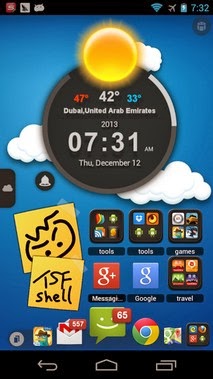 TSF Shell android apk - Screenshoot