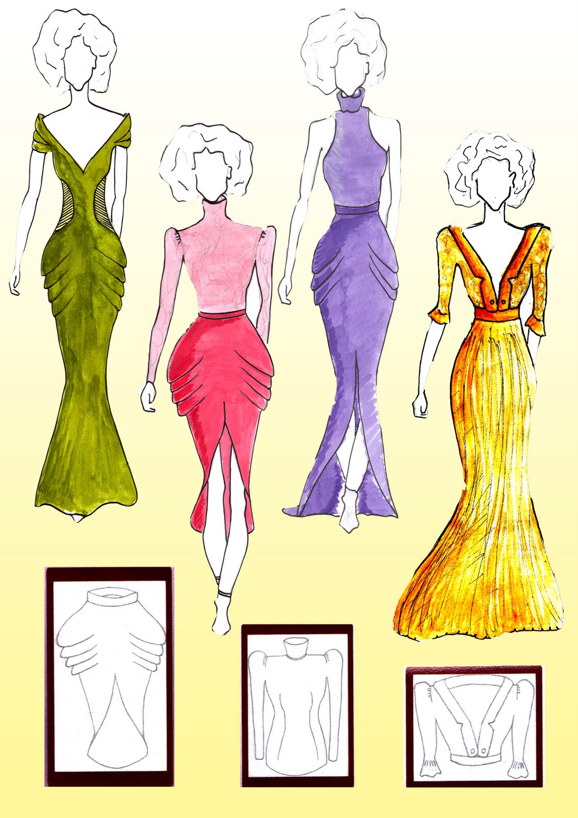 Fashion Portfolio Fashion Materials And Form