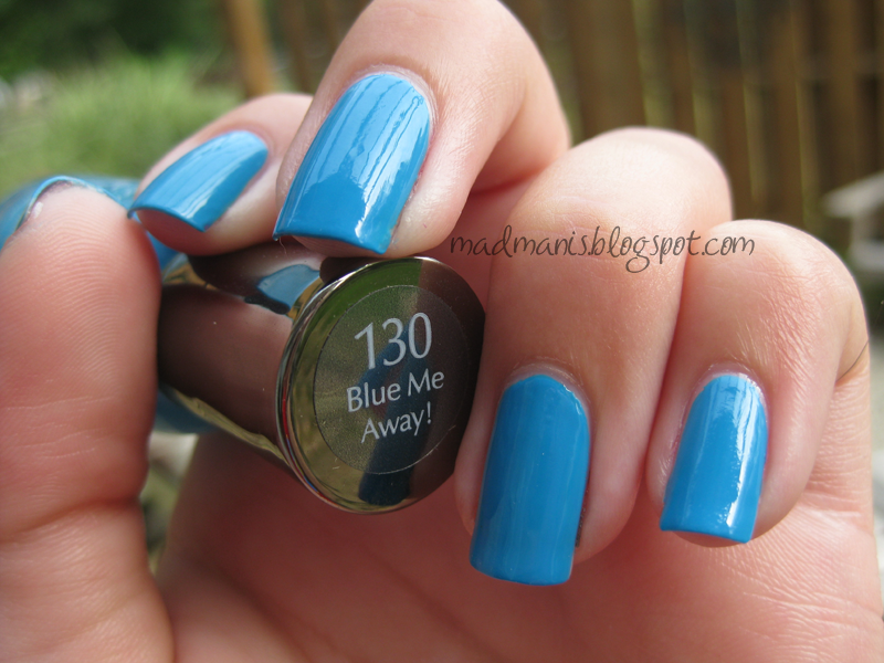MaD Manis Sally Hansen Blue Me Away