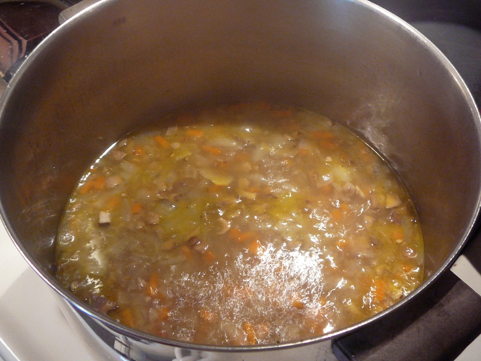 The Hidden Pantry Golden Cream of Wild Morel, Mushroom, and White