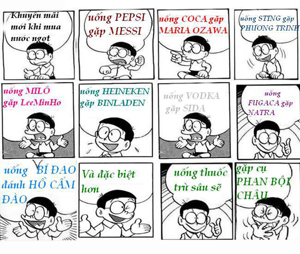 Đôrêmon chế - Việt nam vô đối