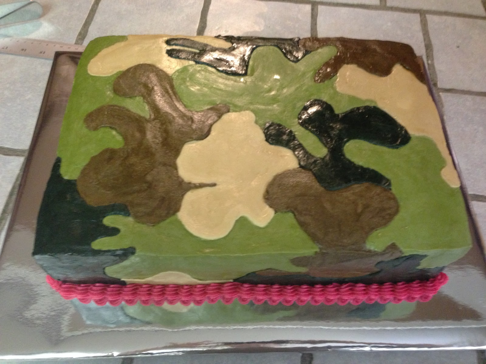 Cakes by Mindy: Camo Cake 9" x 13"