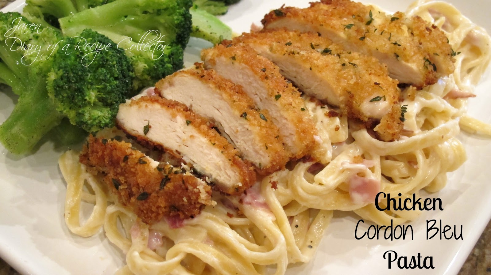 What side dishes are good with Chicken Cordon Bleu?