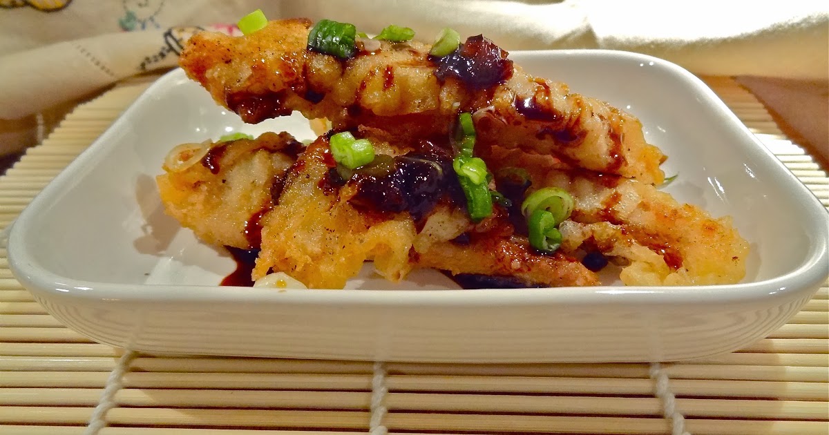 Fish Tempura in sweet spicy ginger sauce