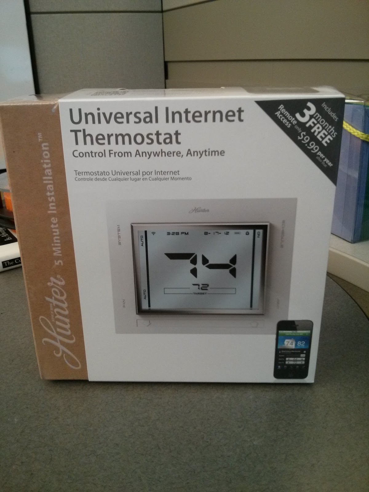 FREE IS MY LIFE TECH Hunter Universal Thermostat Control