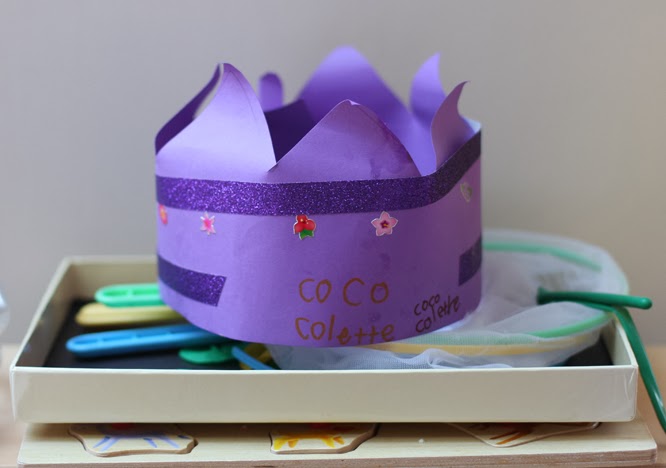 Christmas crown made by Coco www.somethingimade.co.uk