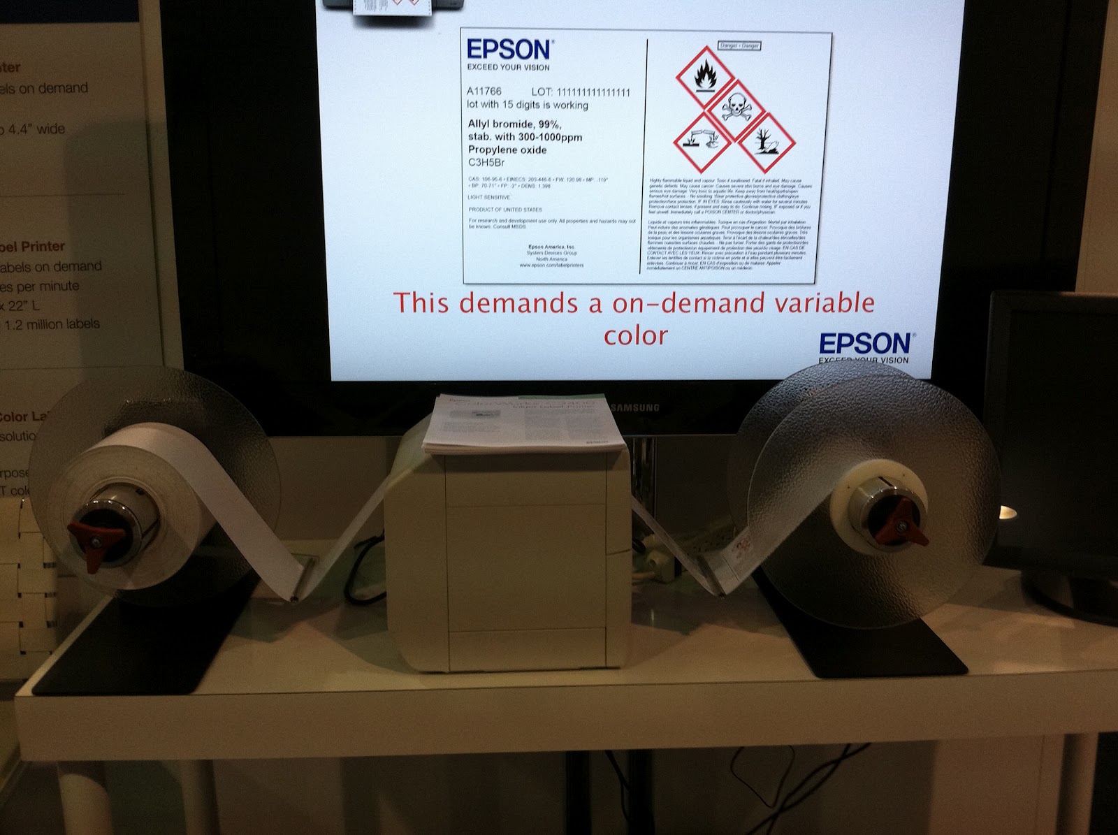 Color Labels On Demand Label Expo 1 Epson Family